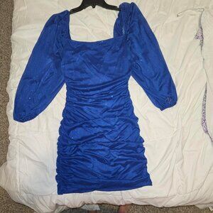 B Darling blue sparkly dress